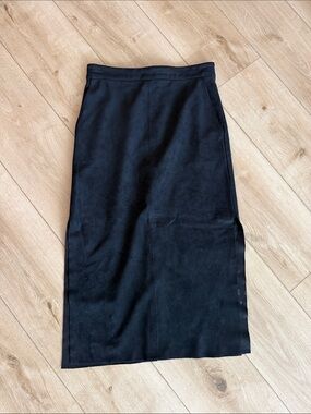 Wilfred Black Midi Pencil Skirt